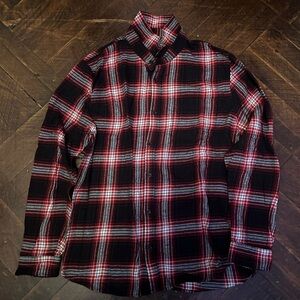 Black and Red checkered flannel